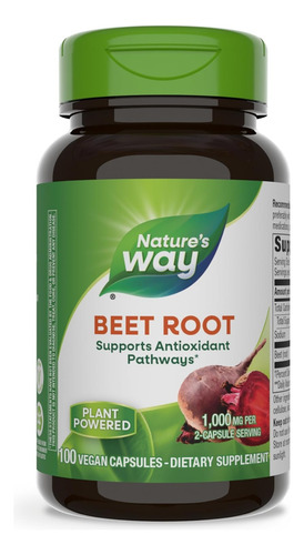 Natures Way Beet Root 100caps