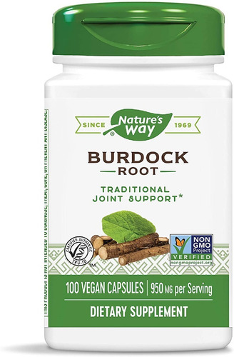 Natures Way Burdock Root 100caps