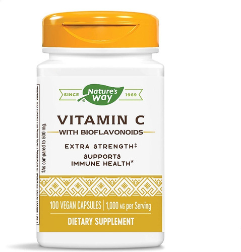 Natures Way Vitamin C Bioflavonoids ES 1000mg 100caps