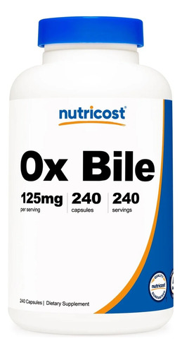 [NUCOOXB120] Nutricost Ox Bile 120caps