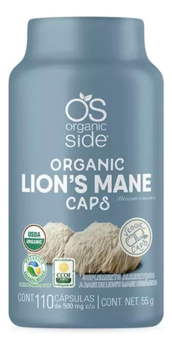 [ORSILIMA110] Organic Side Melena de Leon 110caps