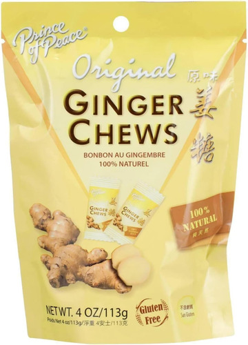 Prince of peace original Ginger chews 113g