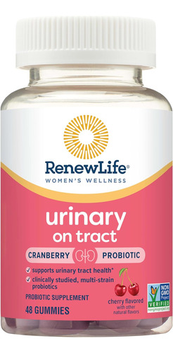 Renew Life Womens wellness urinary tract 48gummies