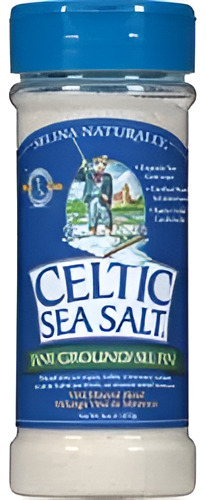 Selina Naturally Fine Ground Celtic sea salt shaker 227g