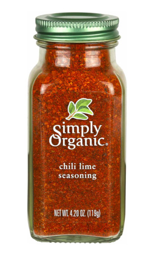 [SOCHLIMSE119] Simply Organic Chili lime seasoning 119g
