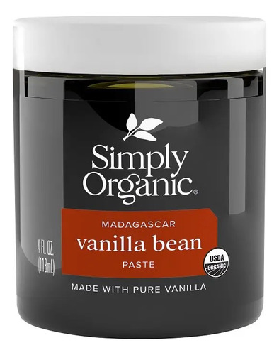 [SIORVABEPA118] Simply Organic Vanilla bean paste 118ml