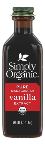 Simply Organic pure Madagascar vanilla extract 118ml