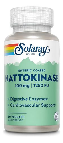 Solaray Nattokinase 100mg 30caps