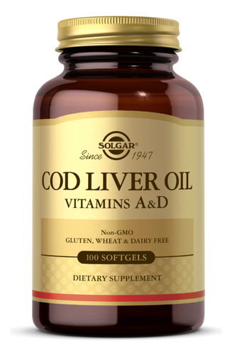 Solgar Cod liver oil 100caps