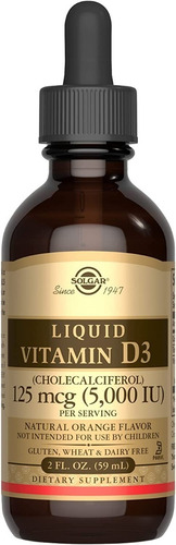 Solgar Liquid Vitamin D3 125 mcg 59ml