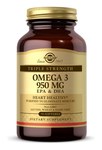 Solgar Omega 3 950mg 100caps