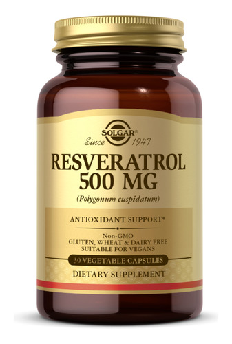 Solgar Resveratrol 500mg 30caps