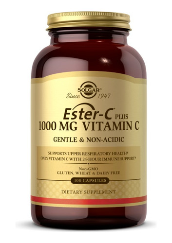 [SGARVCEP1000] Solgar Vitamin C Ester C Plus 1000mg 100caps