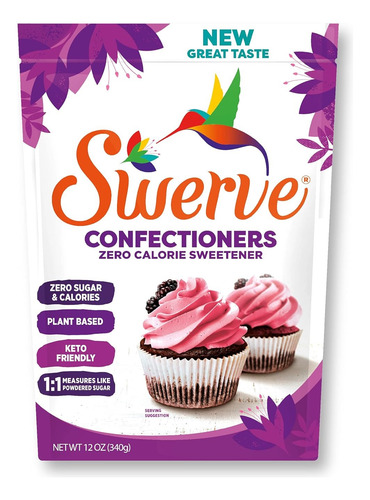 Swerve Confectioners Erythritol 340g