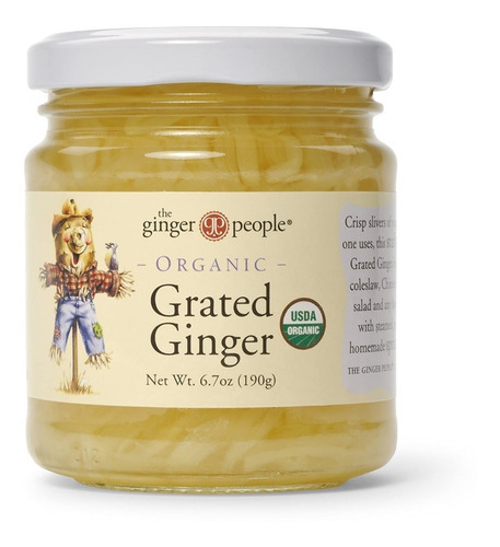 [TGP-20-OGG-190] The Ginger People Organic shredded ginger 190g
