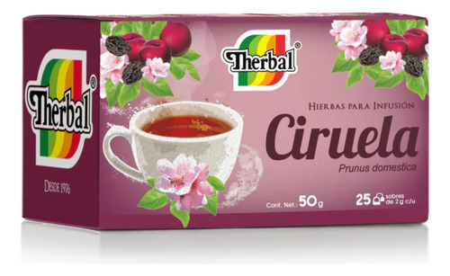 [THERCIR25] Therbal Ciruela 25 sobres