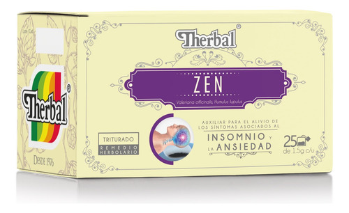 [THERRHZEN25] Therbal RH Zen 25sobres
