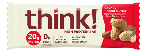 [THINKCHPB60] Think Chunky Peanut butter Protein bar 60g