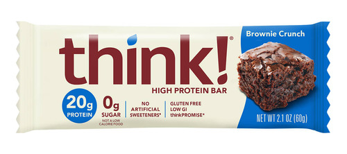 [THBPROTBRCR40] Think Protein bar brownie crunch 40g