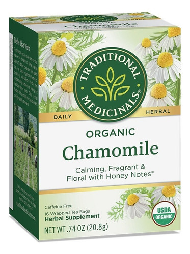 [TRAME-22-MCHA-16S] Traditional Medicinals Chamomile 16bags