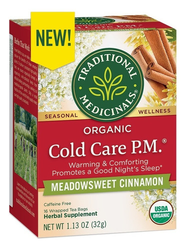 [TRAME-22-CCPMMC-16] Traditional Medicinals Cold Care P. M. Cinnamon 16bags