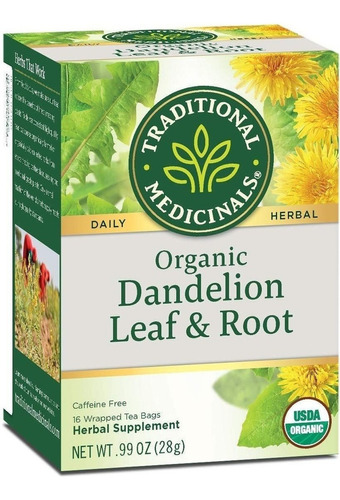 Traditional Medicinals Dandelion Leaf & Root 16bags