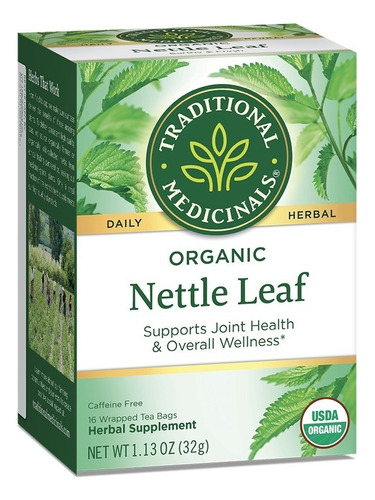 [TRAME-22-ORTI-16S] Traditional Medicinals Nettle Leaf 16bags