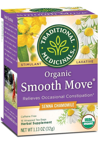 [TRAME-22-SMC-16S] Traditional Medicinals Smooth Move Chamomile 16bags
