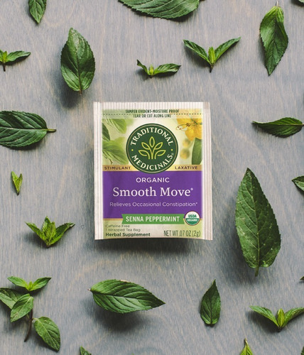 [TRAME-22-SMSP-16S] Traditional Medicinals Smooth Move Senna Peppermint 16bags