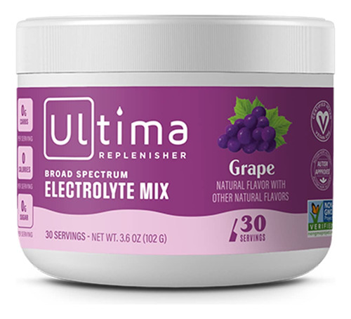 [ULTREPELGR102] Ultima Replenisher Electrolytes Grape 102g