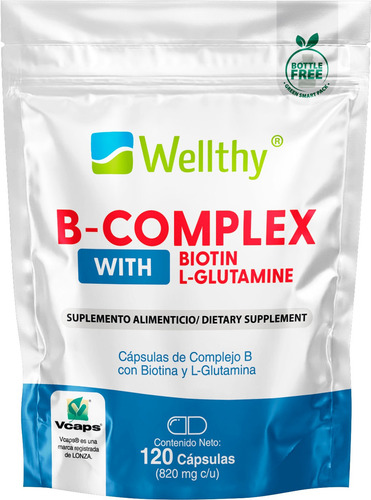 [WELBCOMP120] Wellthy B-complex 120caps