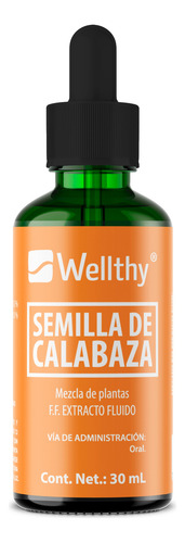 Wellthy Extracto Fluido Semilla De Calabaza 30ml
