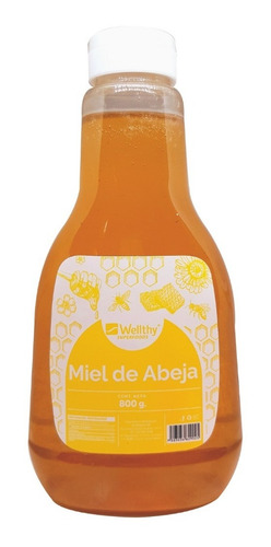 Wellthy Miel De Abeja Natural 800g