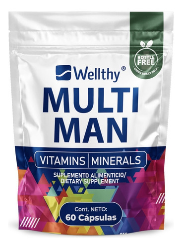 Wellthy Multi Man 60caps