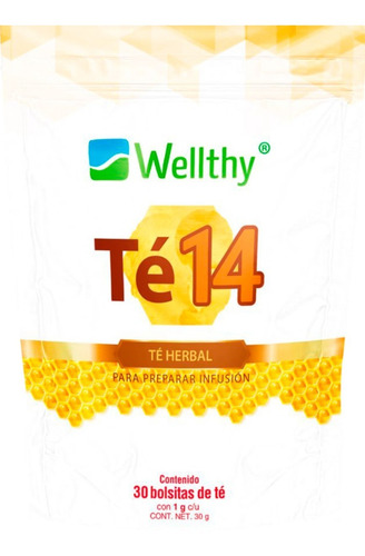 [NUTR-22-T14-30-F] Wellthy Té 14 30bolsitas