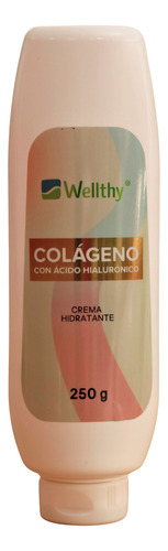 [WELCCRCAH250] Wellthy crema colageno acido hialuronico 250g