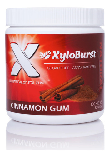 XyloBurst Sugar Free Cinnamon Gum 100pc