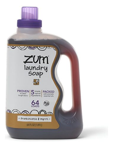 [ZUMLSF1890] ZUM Laundry Soap Frankinsense 1.89L