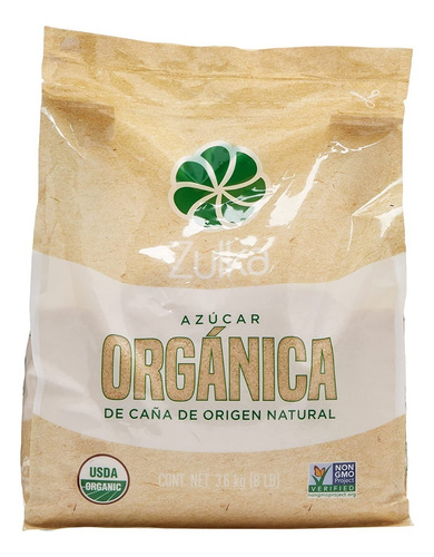 [ZUL08AMO36K] Zulka Azucar Orgánica 3.6kg