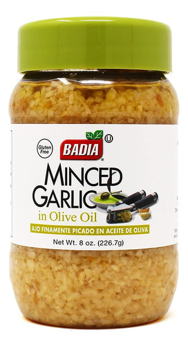 [BADMINGAR226] Badia Minced garlic 226.7g