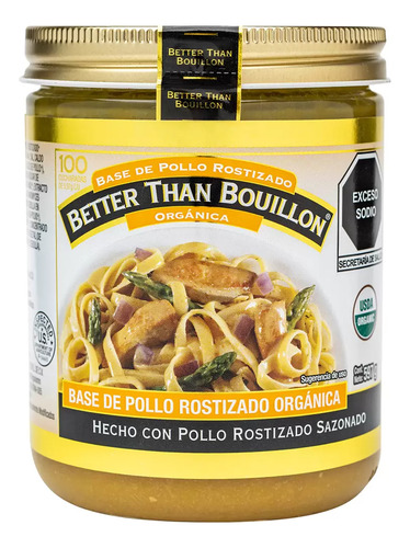 [BTBBPRO597] Better Than Bouillon Sazonador Organico de Pollo Rostizado 597g