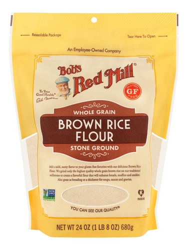[BRM-12-HAI-680] Bobs Red Mill Brown rice flour 680g