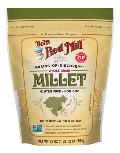 [BRM-15-MIL-794] Bobs Red Mill Millet grain 794g
