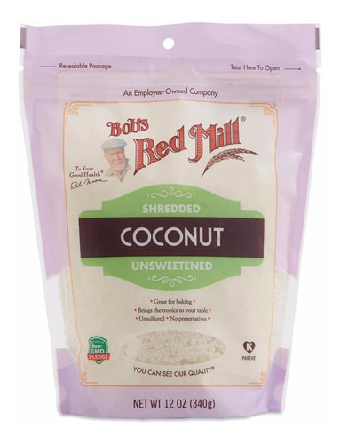[BRM-10-CRA-340] Bobs Red Mill Shredded coconut 340g