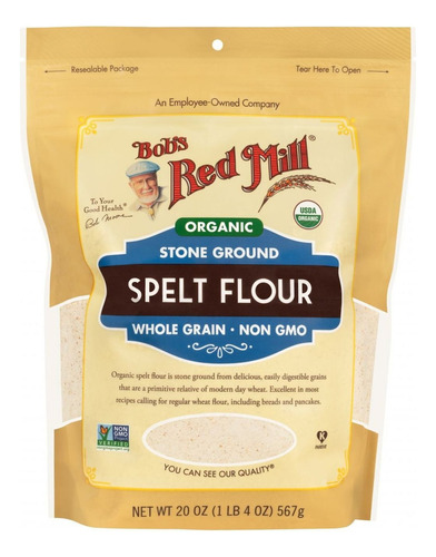 [BRM-12-OSPF-567] Bobs Red Mill organic Spelt flour 567g