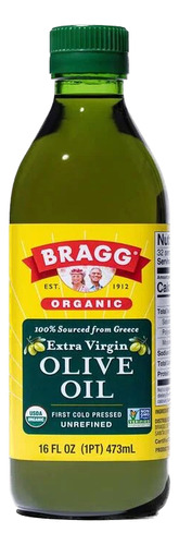 [BRAGGOOLOIL473] Bragg Olive oil organic extra virgen 473ml