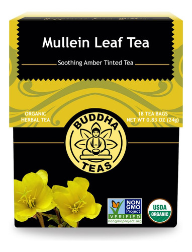 [BUDMUL18] Buddha Mullein leaf tea 18bags