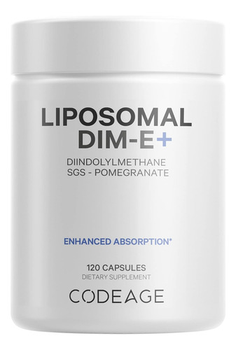 [CODALDIM120] Codeage liposomal Dim-E 120caps