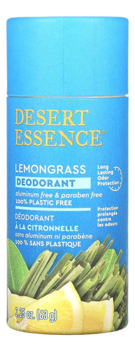 [DEESDEOLG63] Desert Essence Deodorant Lemongrass 63g