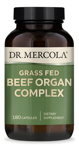 [DRMERGRBOC180] Dr Mercola Grass fed Beef organ complex 180caps